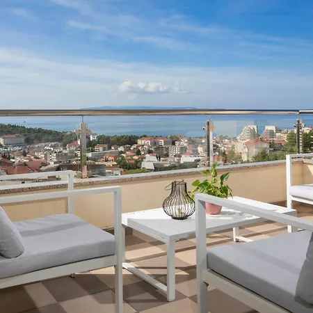 Sea View Dammi With Free Parking Lejlighed Makarska